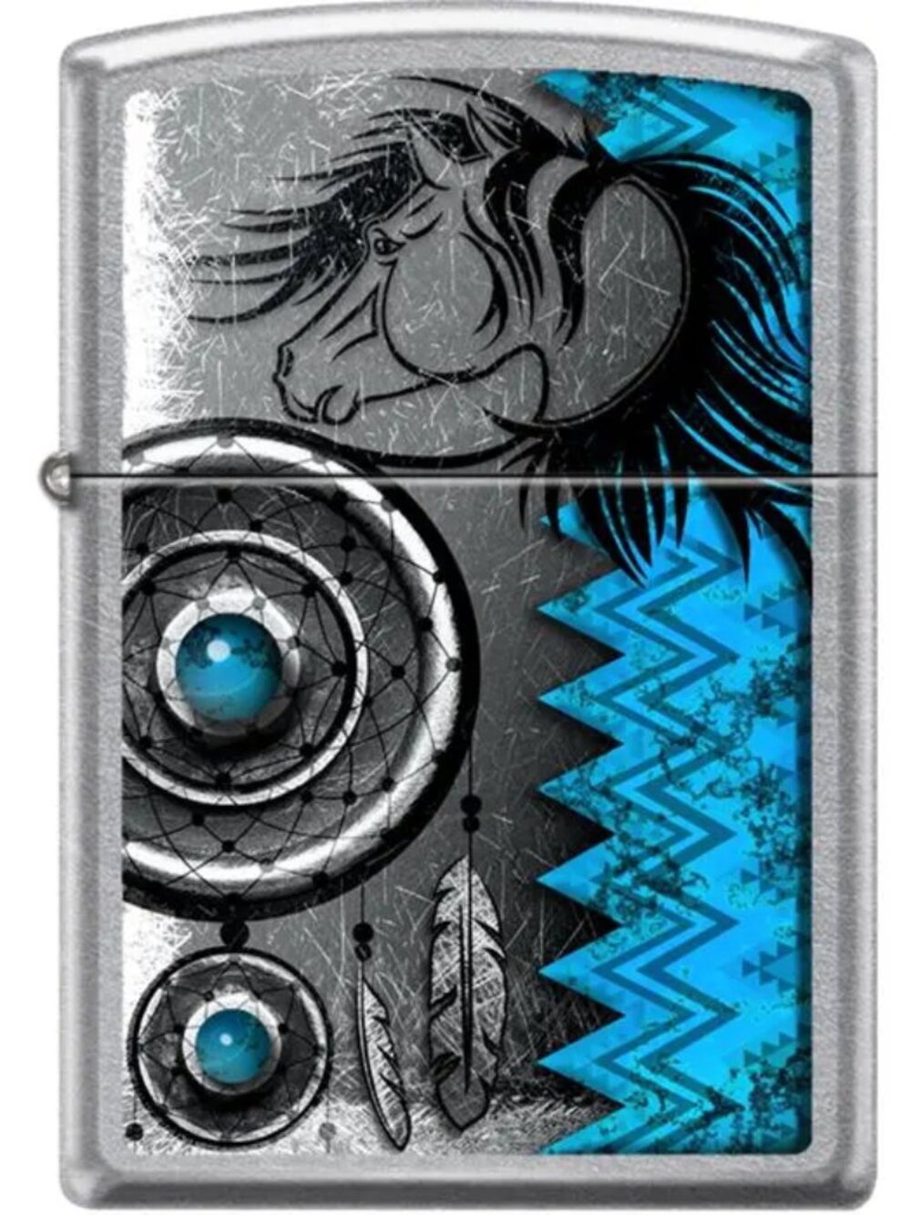 Dreamcatcher Horse Zippo Lighter